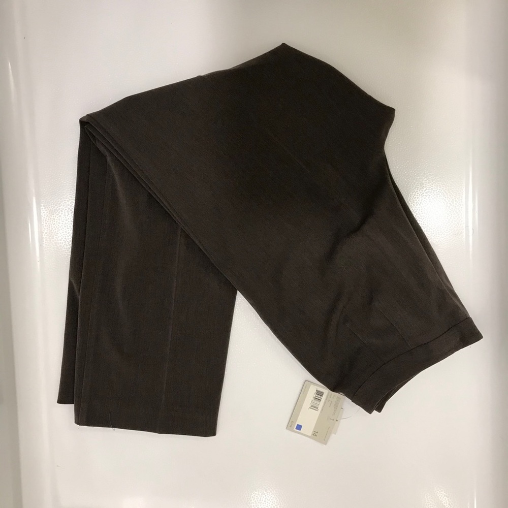Liz Claiborne  brown trousers, Audra style